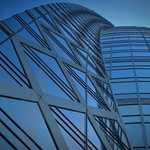 Blue Curves "Cocoon Tower"
