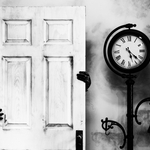 door,time and woman