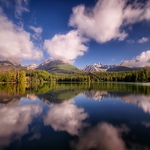 Štrbské Mountain Lake