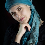  Blue Headscarf (2)