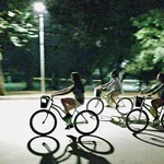 Three Cyclists_