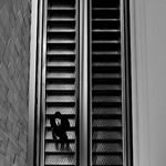 Gentleman on the escalator