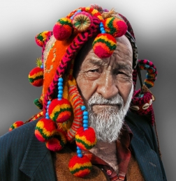 Colorful man 