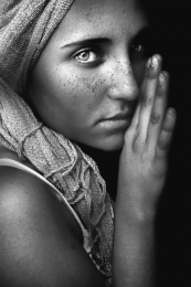 The Afghan girl 