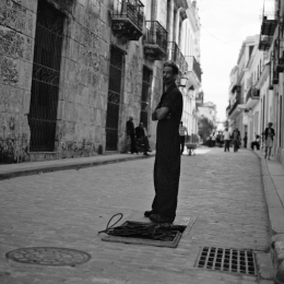 Sewage Workman, Havana, Cuba, 2010 