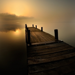 Dawn on Massaciuccoli 