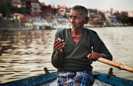 Going down the Ganga 