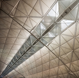 Hongkong airport roof 