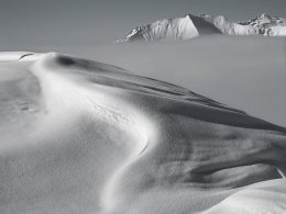 Snow formations 