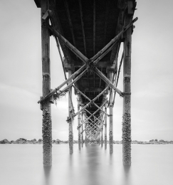 Bridge over calm waters 