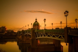Sunset at Toulouse 
