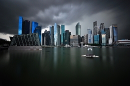 A Moment Before The Storm Come Down At MBS 