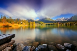 Štrbské Mountain Lake 