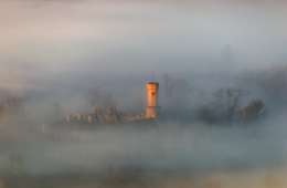 Castle in the fog 