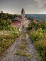 La chiesa di Cengio Alto 