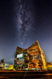 Milkyway on old house 