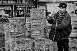 Seller Bamboo Basket 