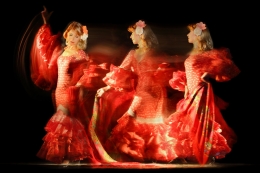 Through a spiritual flamenco dancer 