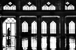 Sholat in the Mosque 