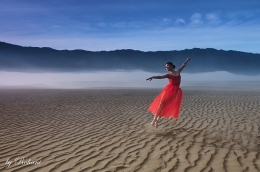 Dancing at Bromo 