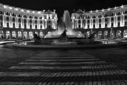 Piazza della Repubblica-Rome 