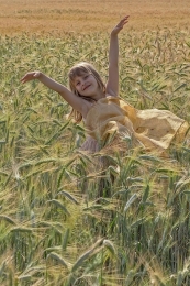 Dancing with ears of wheat 