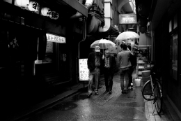 Alley of rain 