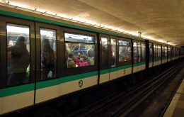 In the Paris subway 