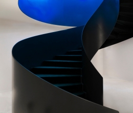 Blue stairs 