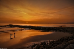 The beach of Caparica 