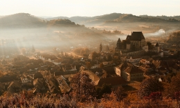 autumn morning in my country 