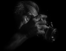 grandfather and his camera 