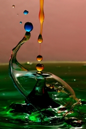 Sculptures with drops_ 