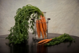 A bouquet of carrots 