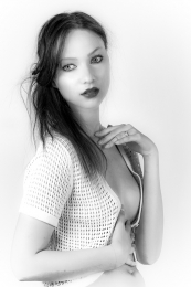 Andreea in BW 