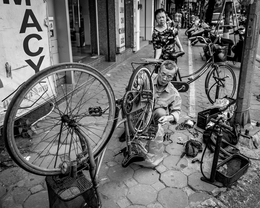 ruas de Hanoi 