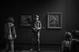Axel no museu de Orsay 