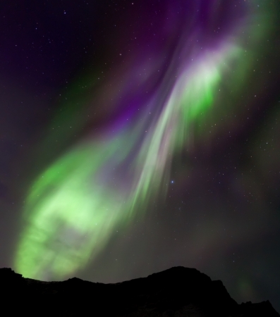 Aurora  Dyrholaey (Iceland) 