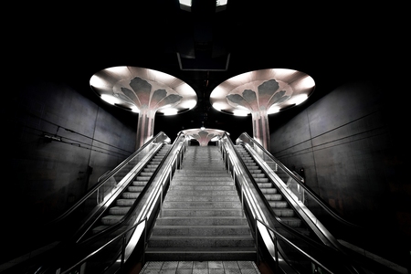 The mushroom tube station 