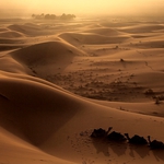 Sunset in Erg Chebbi