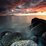 beauty between the burning skies