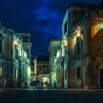 Notturno a Lecce