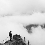 A sea of clouds