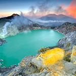 Wonderful of Ijen Crater