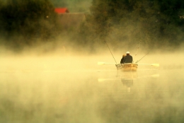 In boat 