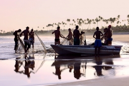 Pesca em Guarajuba 