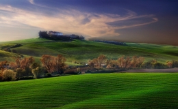 imaginary green hills  