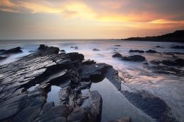 The rock of Sawarna 