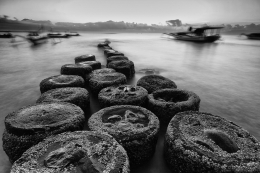 Rock of Sanur Beach 