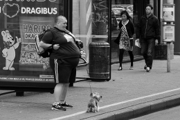 In the streets of Brussels 